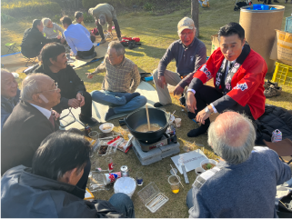 小山町にて